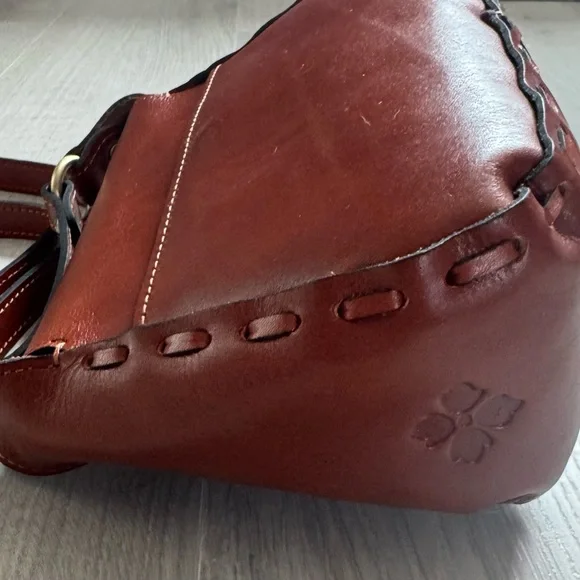 NWT Patricia Nash | Micaela Floral Leather | Boho Shoulder Purse - Picture 8 of 10